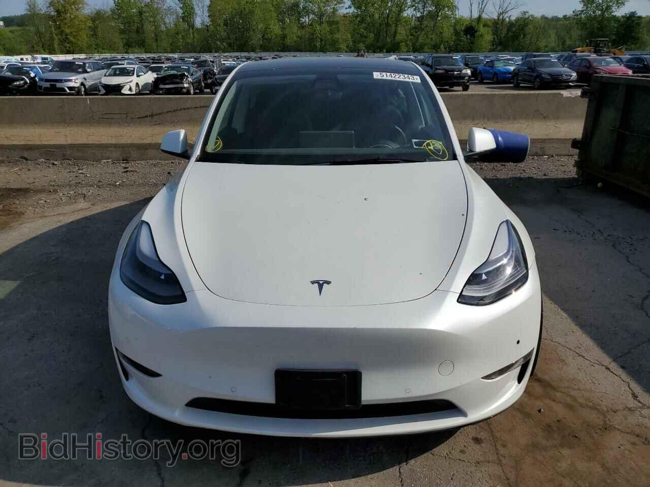 2022 TESLA MODEL Y - VIN: 7SAYGDEF2NF336764 - Фото 5