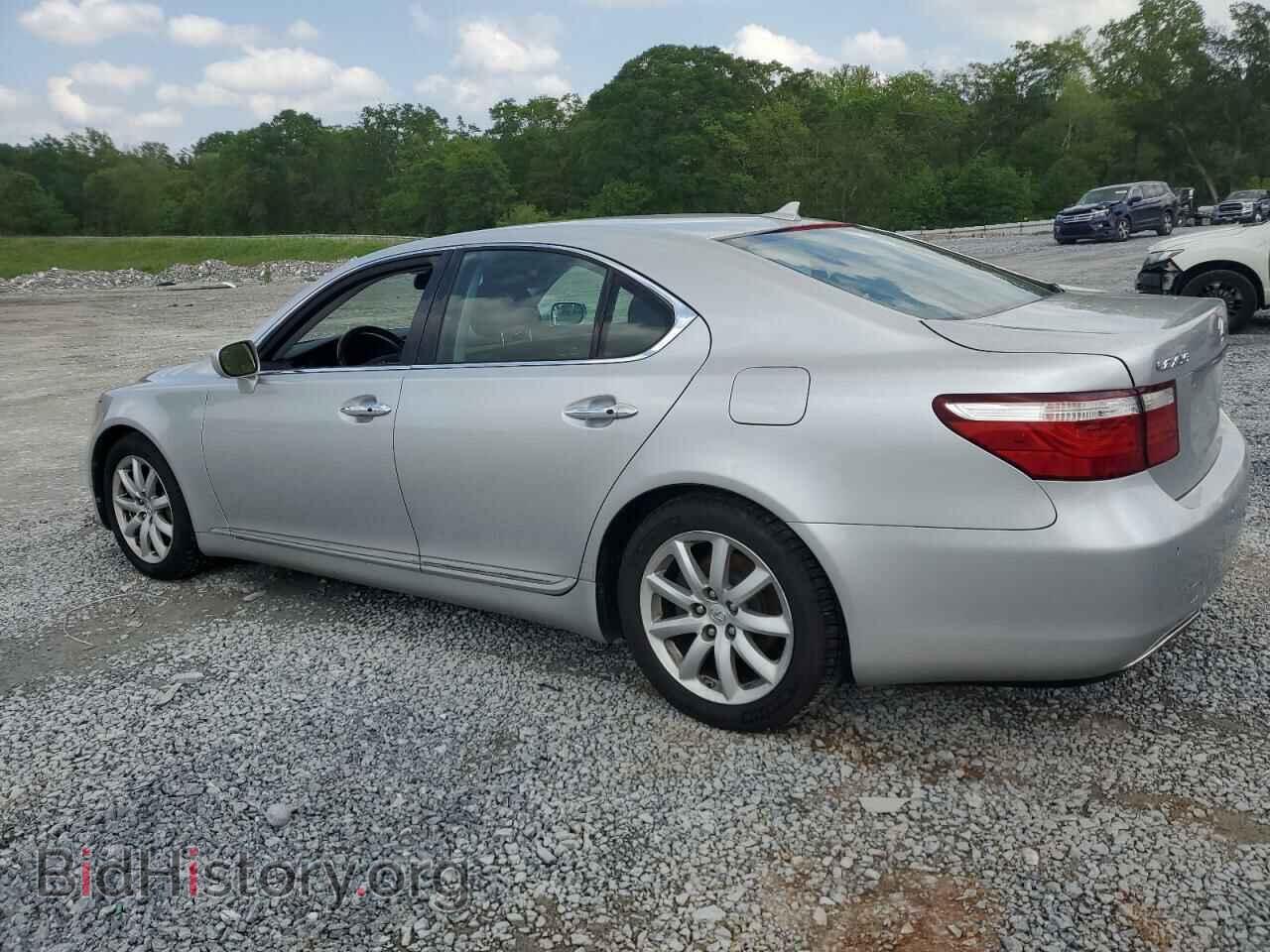 2007 LEXUS LS460 - VIN: JTHBL46F675047645 - Фото 2