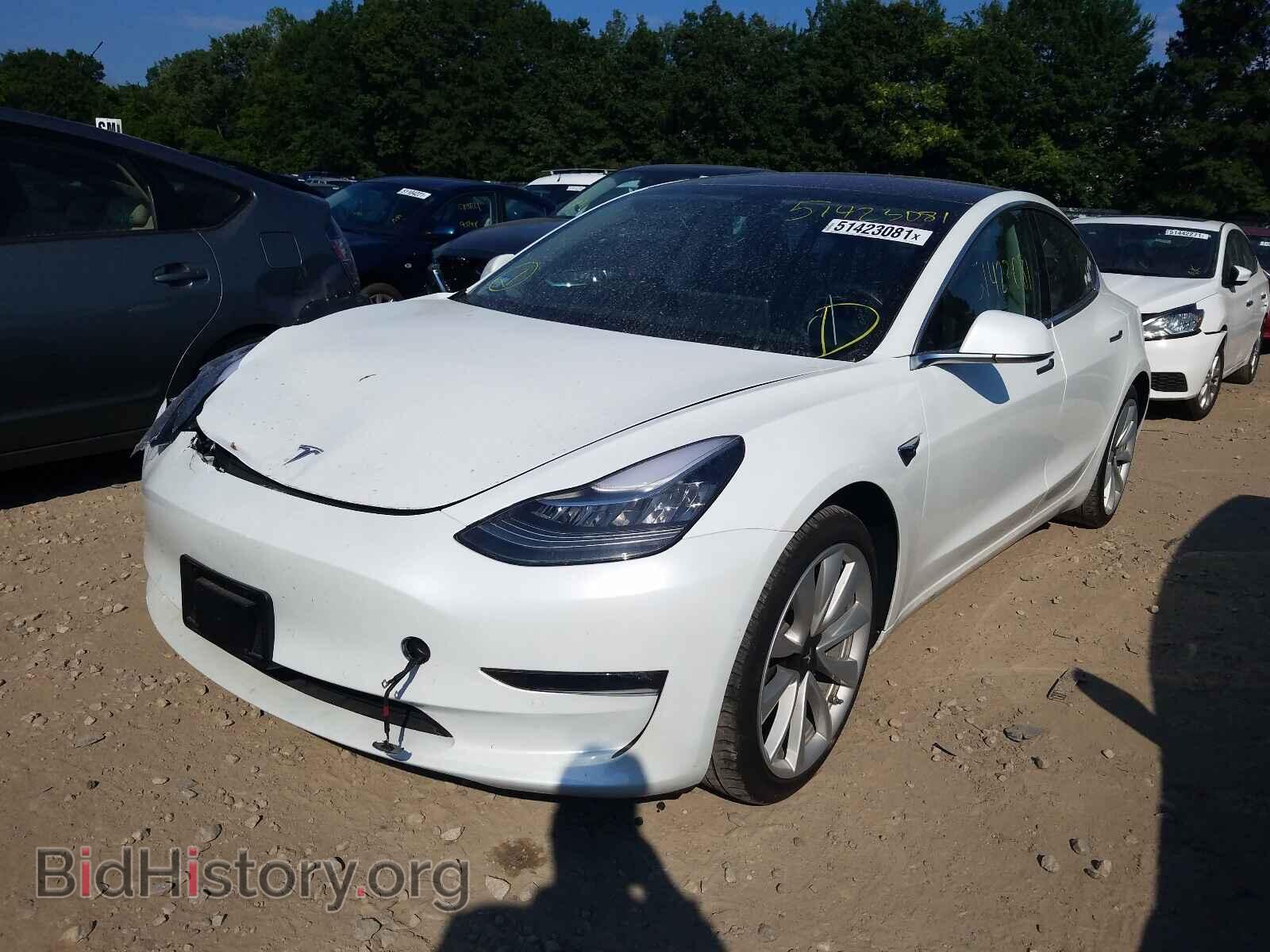 2018 TESLA MODEL 3 - VIN: 5YJ3E1EAXJF018529 - Фото 2