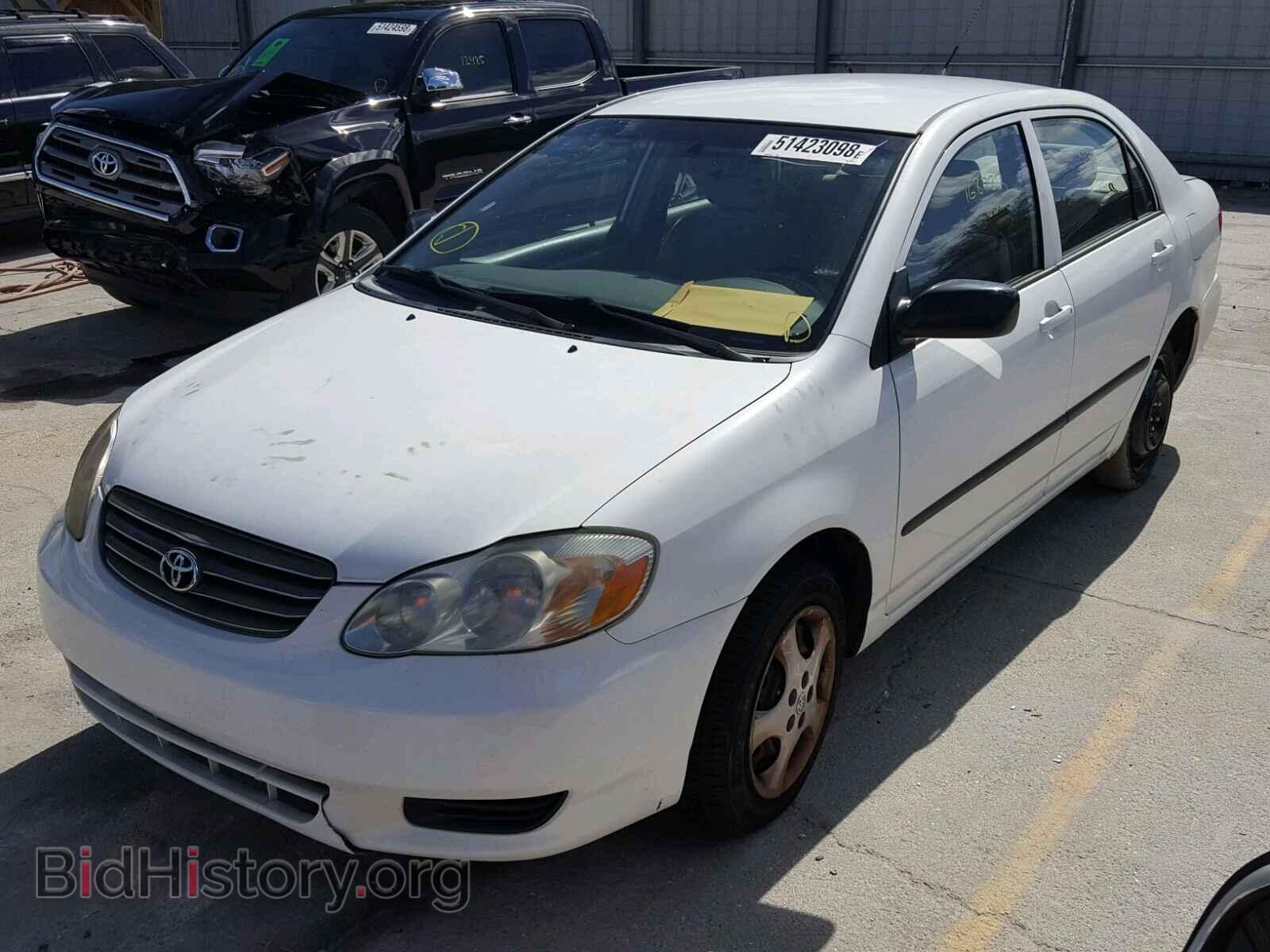2003 TOYOTA COROLLA - VIN: JTDBR32E430048680 - Фото 2