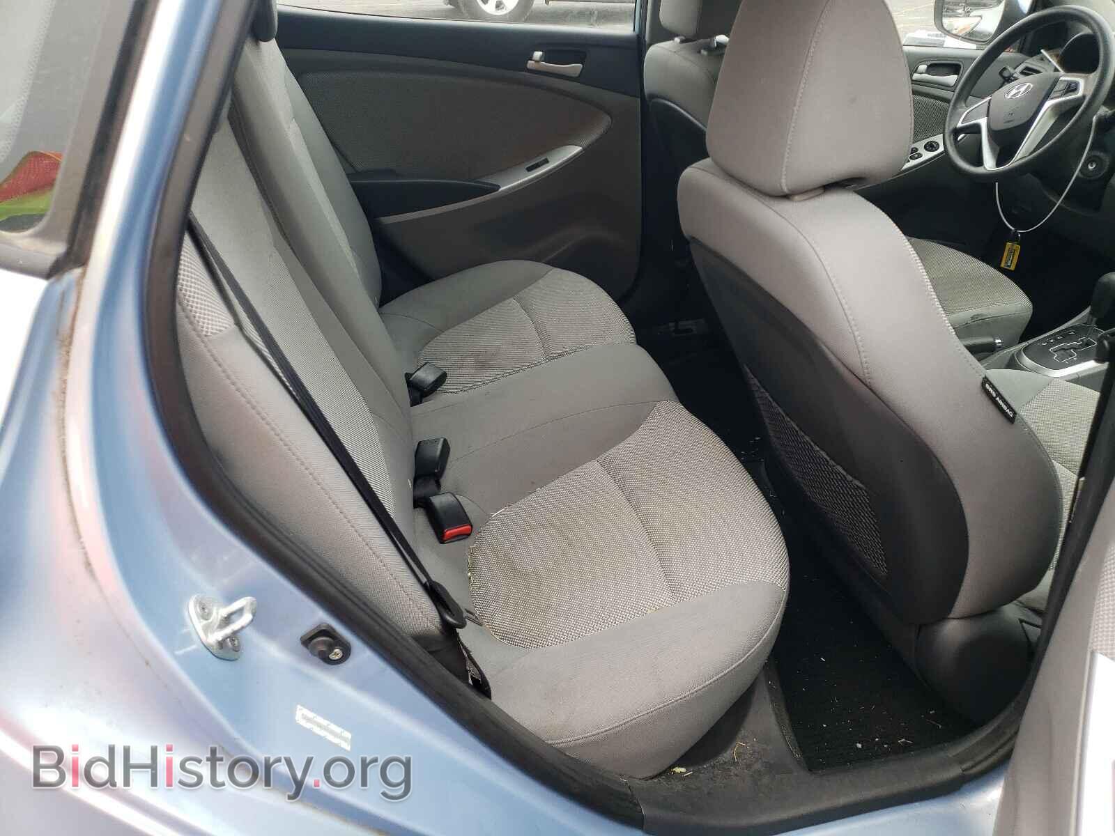 2012 HYUNDAI ACCENT - VIN: KMHCT5AE4CU031000 - Фото 6