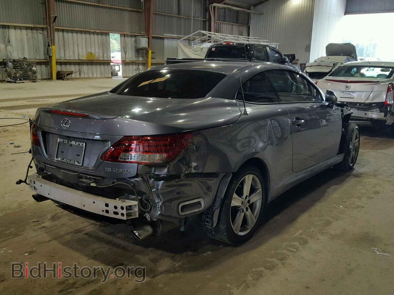 2012 LEXUS IS 250 - VIN: JTHFF2C22C2526509 - Фото 4