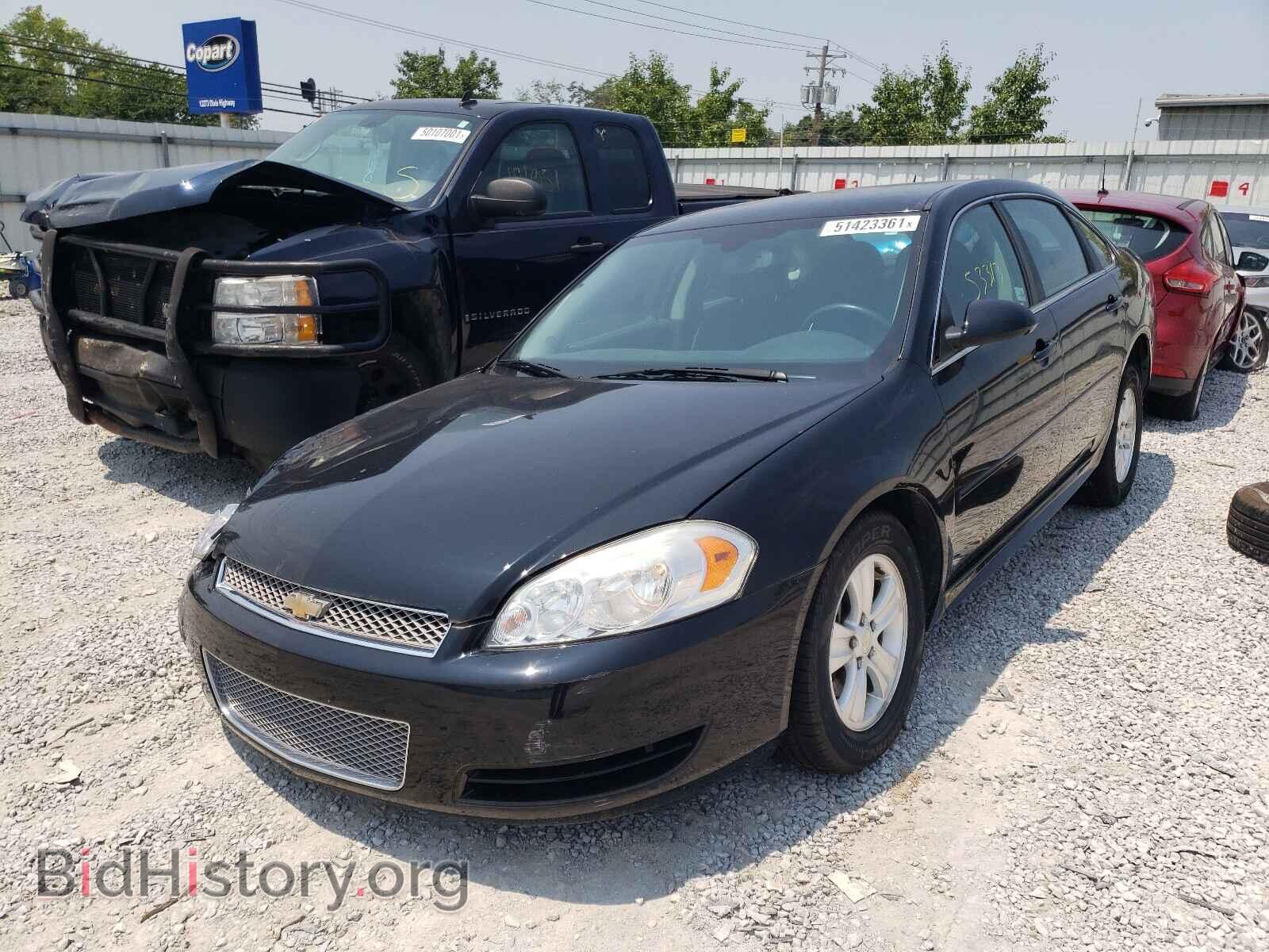 2013 CHEVROLET IMPALA - VIN: 2G1WA5E36D1164136 - Фото 2