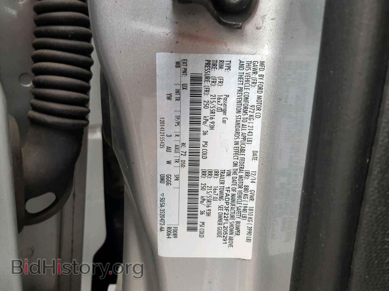 2015 FORD FOCUS - VIN: 1FADP3F22FL205291 - Photo 10