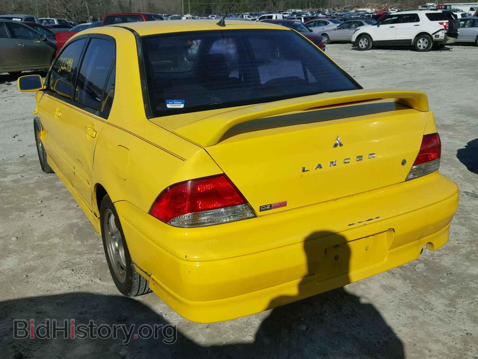 2002 MITSUBISHI LANCER - VIN: JA3AJ86E62U003059 - Фото 3