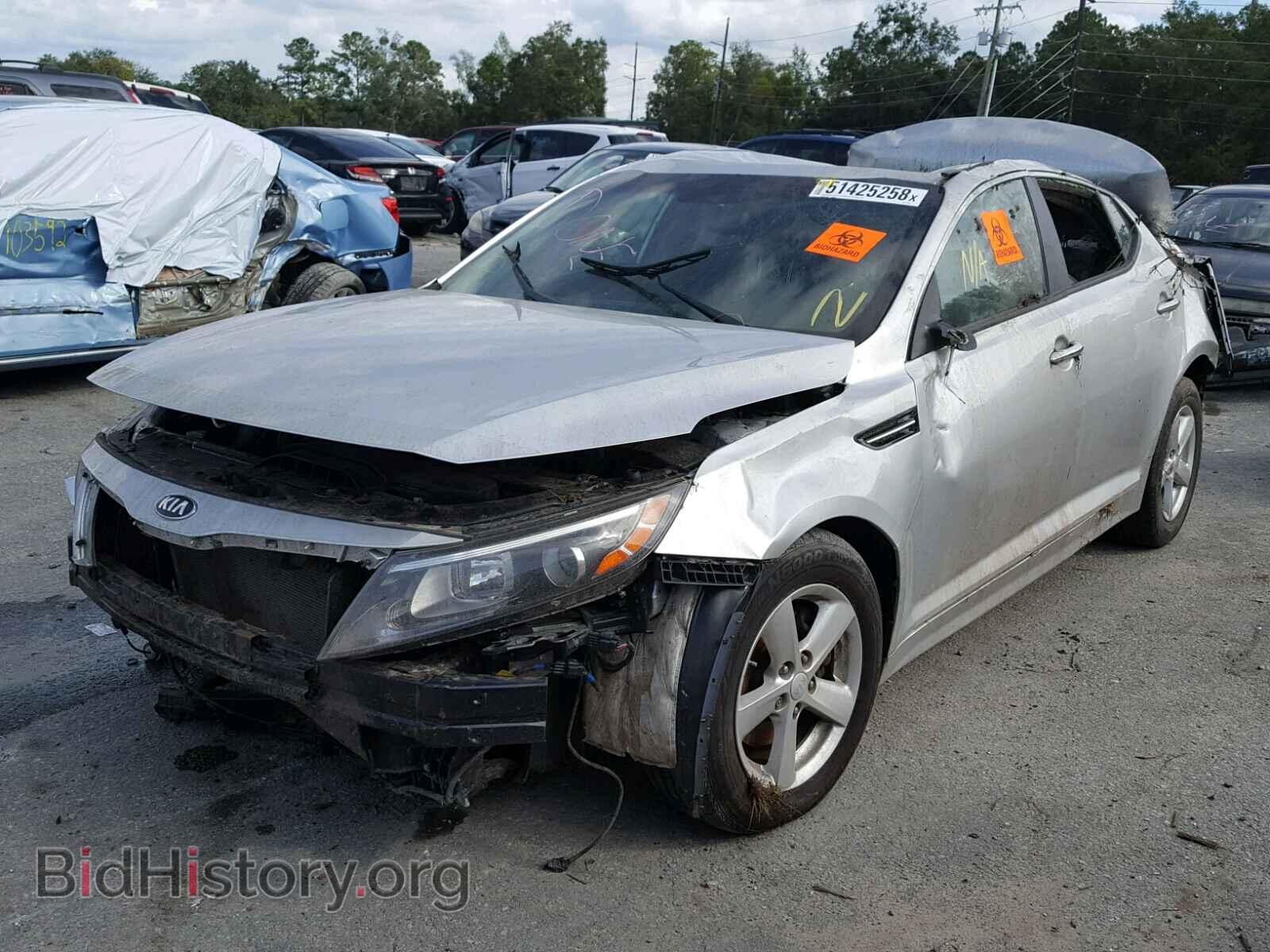 2014 KIA OPTIMA - VIN: KNAGM4A71E5478215 - Фото 2