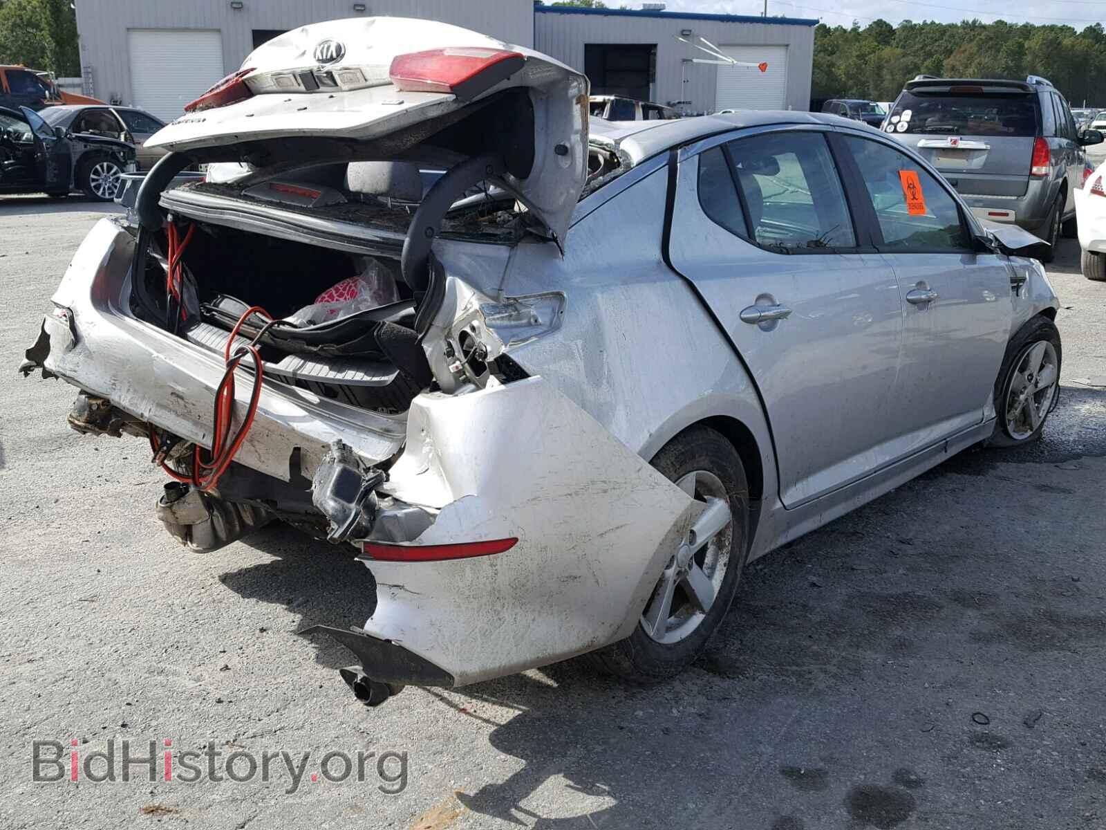 2014 KIA OPTIMA - VIN: KNAGM4A71E5478215 - Фото 4