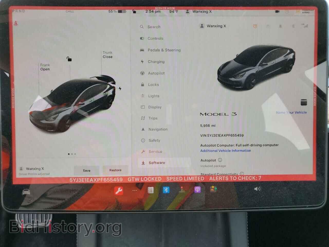 2023 TESLA MODEL 3 - VIN: 5YJ3E1EAXPF655459 - Photo 9