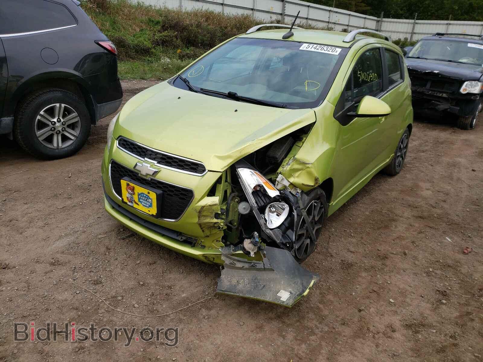 2013 CHEVROLET SPARK - VIN: KL8CF6S95DC505572 - Фото 2