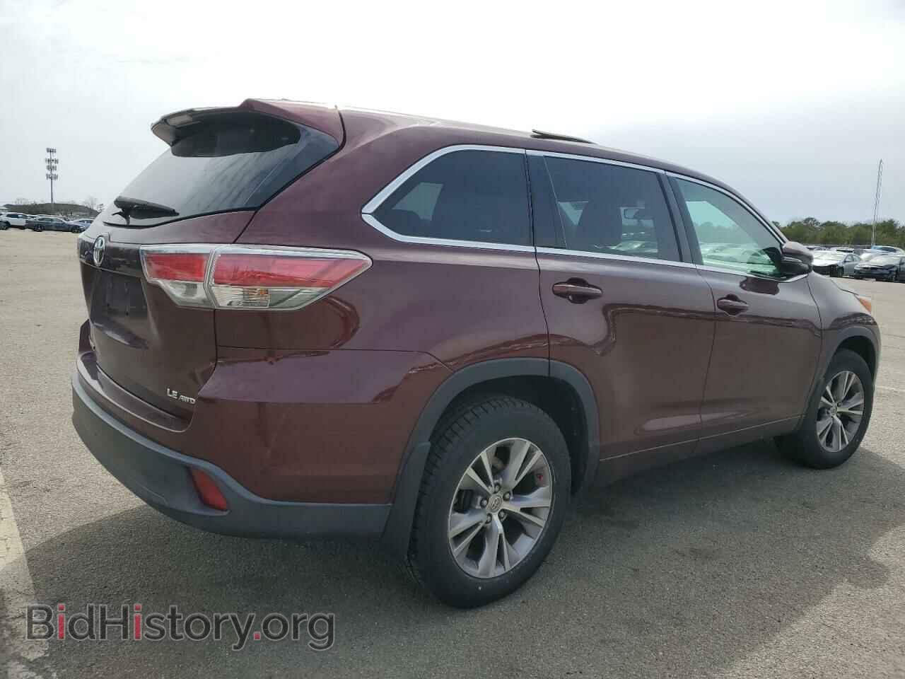 2015 TOYOTA HIGHLANDER - VIN: 5TDBKRFH1FS108251 - Фото 3