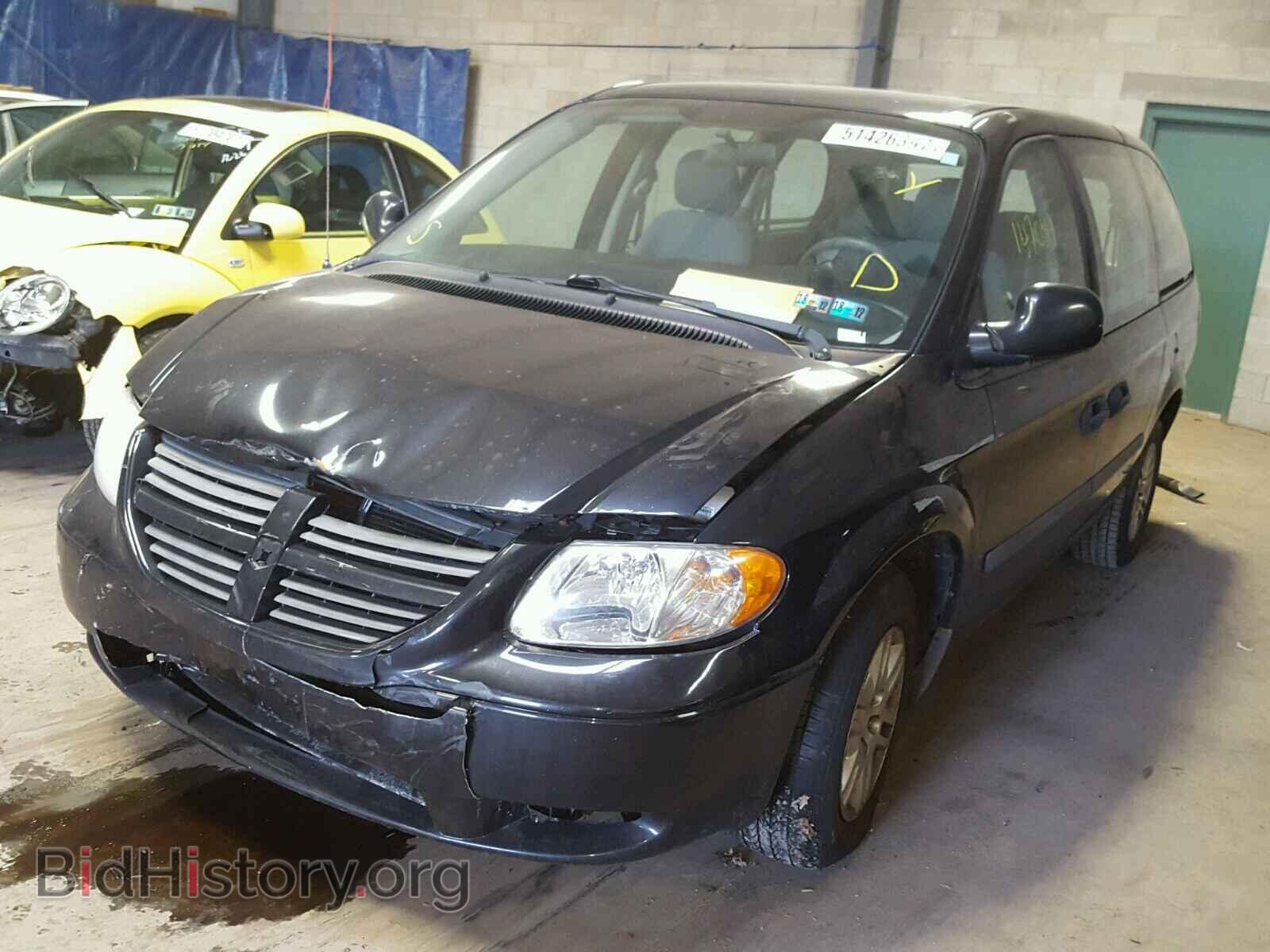 2007 DODGE CARAVAN - VIN: 1D4GP24R27B199116 - Фото 2