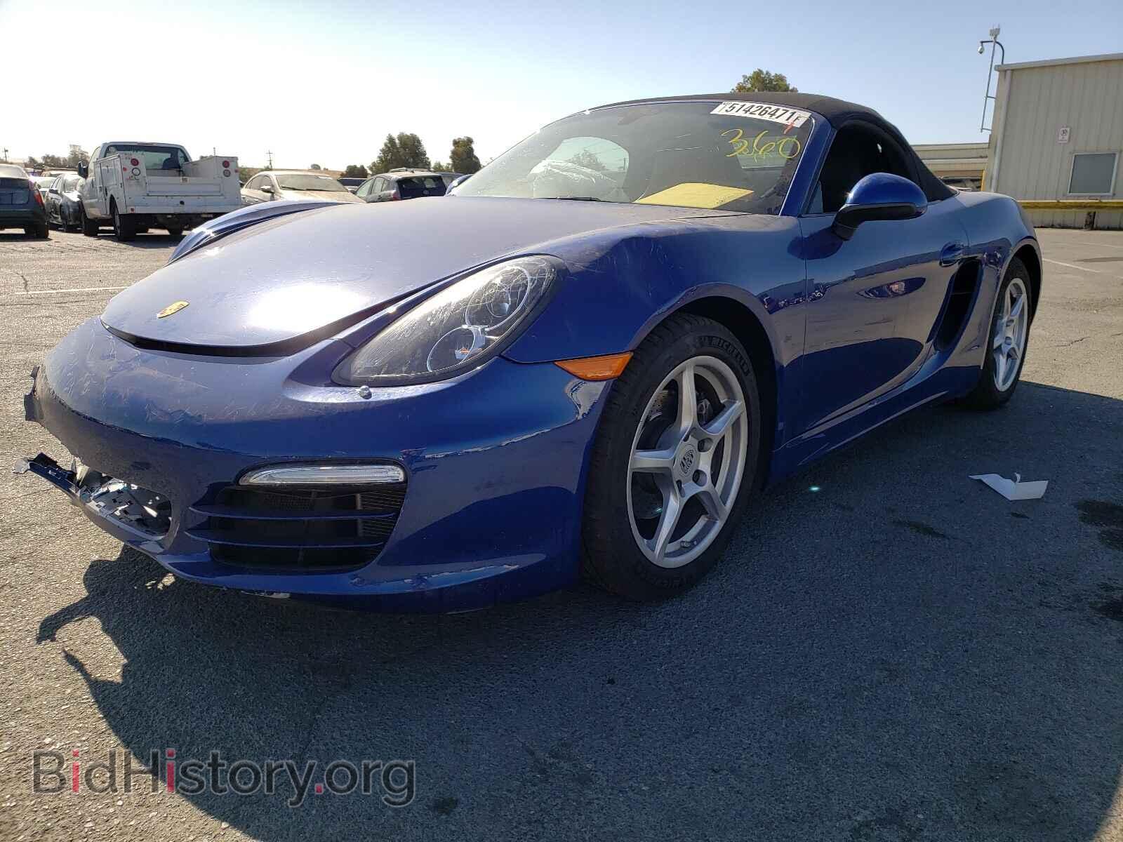 2013 PORSCHE BOXSTER - VIN: WP0CA2A88DS112355 - Photo 2