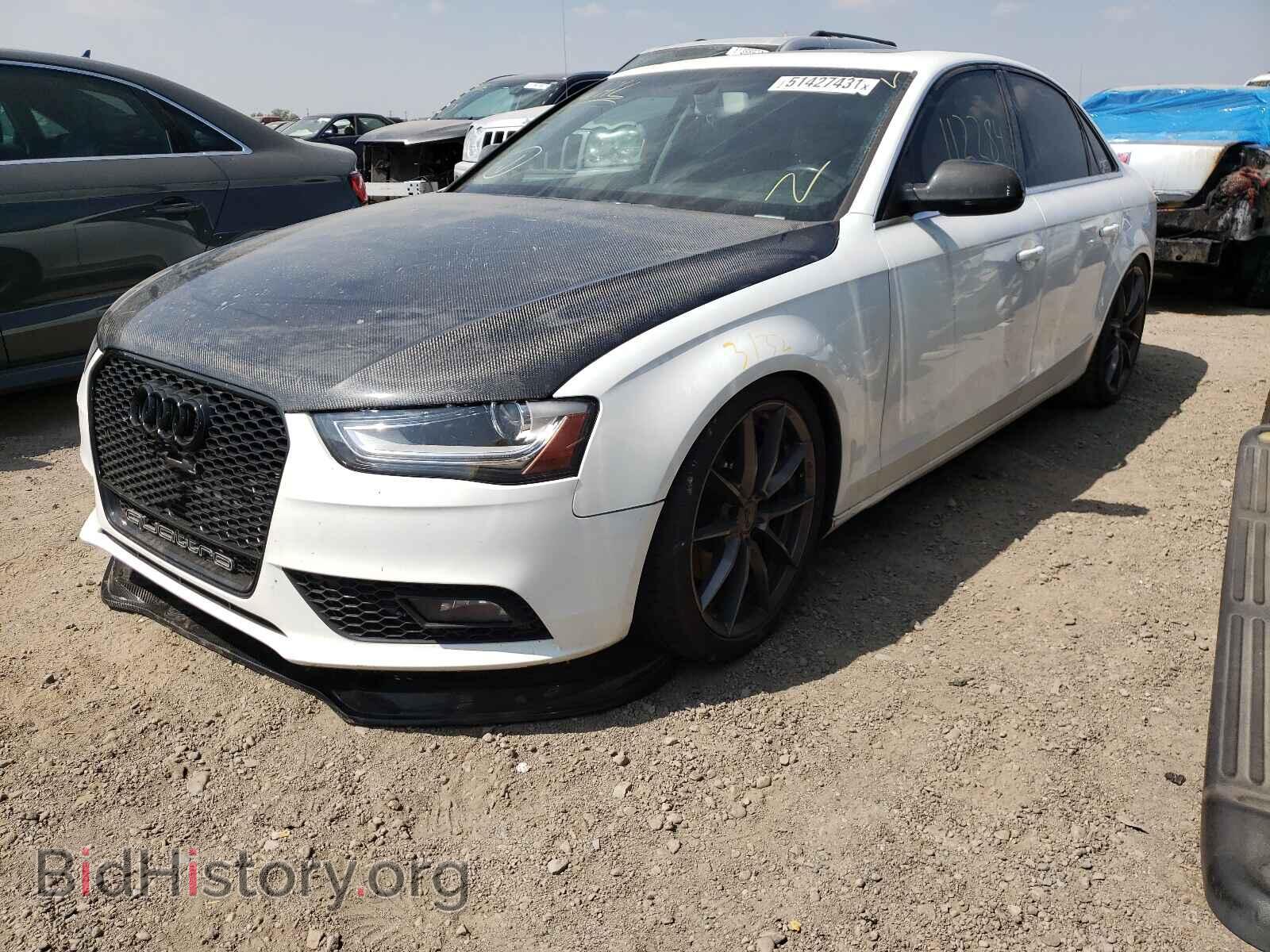 2013 AUDI A4 - VIN: WAUBFAFL2DA156102 - Фото 2