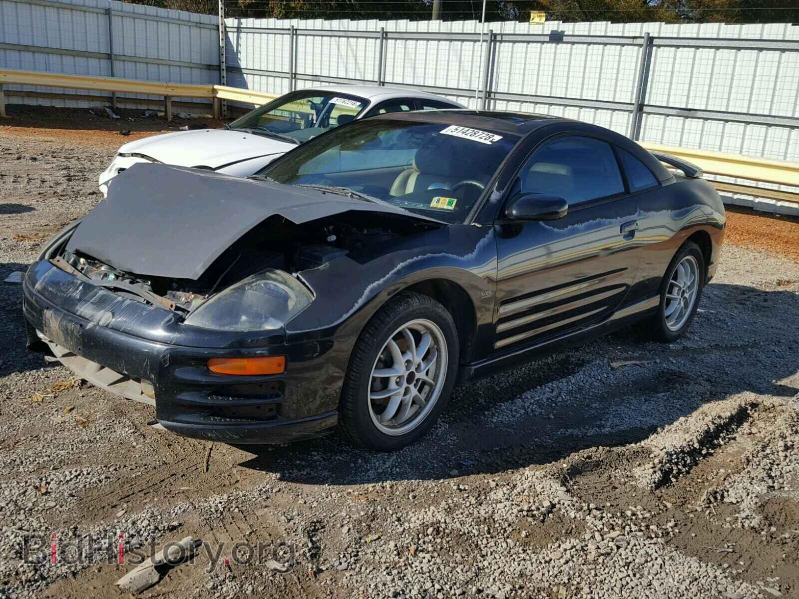 2002 MITSUBISHI ECLIPSE - VIN: 4A3AC54H32E039256 - Фото 2