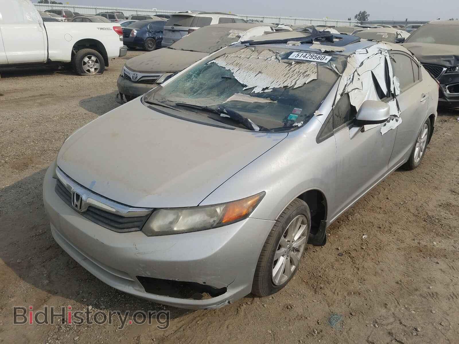 2012 HONDA CIVIC - VIN: 19XFB2F94CE379568 - Фото 2