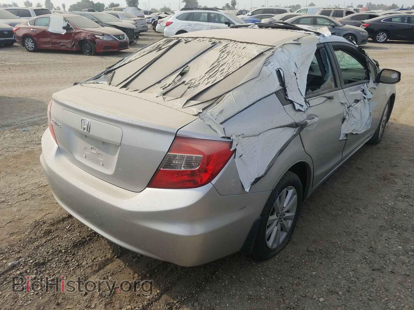 2012 HONDA CIVIC - VIN: 19XFB2F94CE379568 - Фото 4