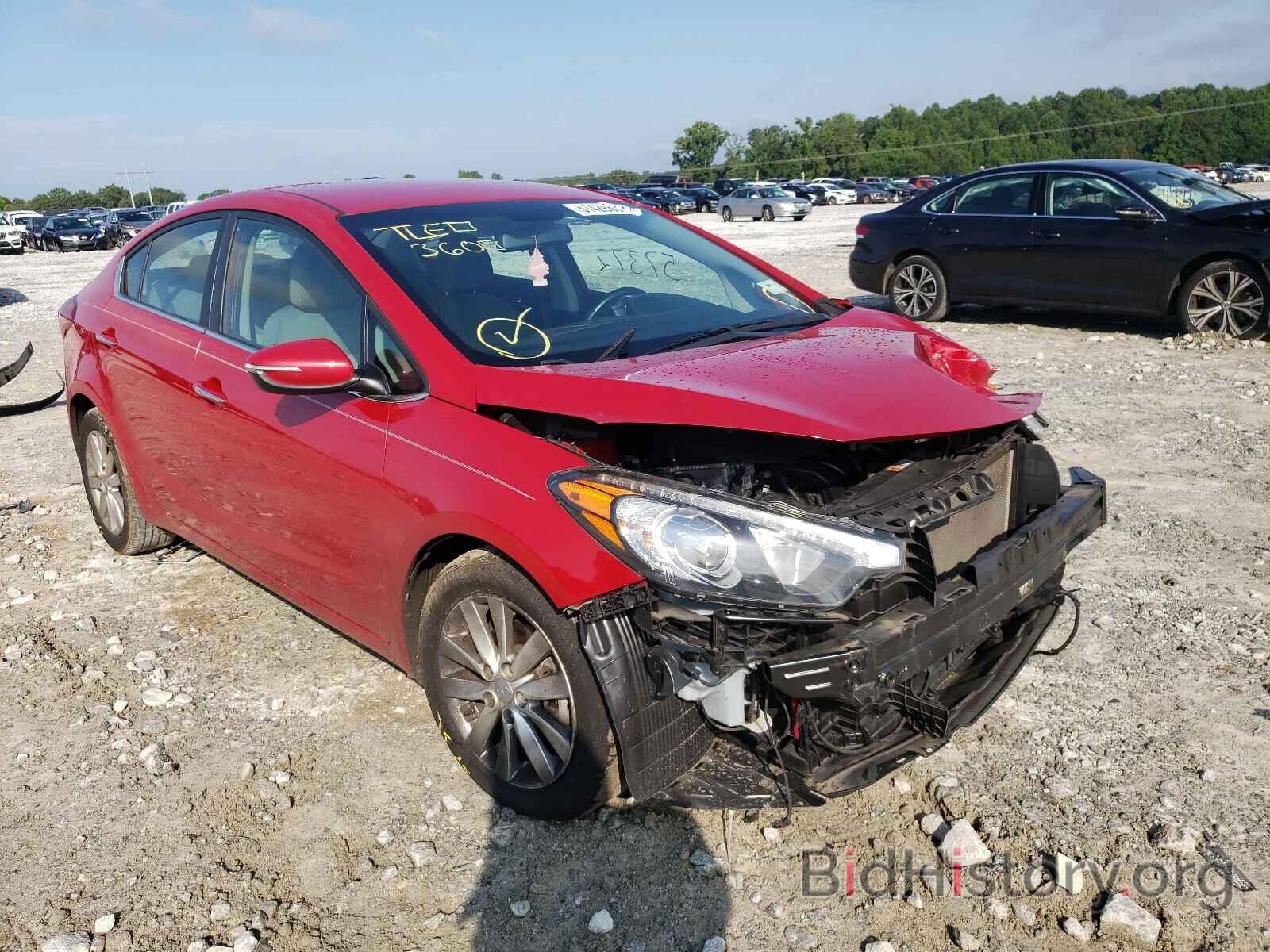 Photo KNAFX4A8XF5380104 - KIA FORTE 2015