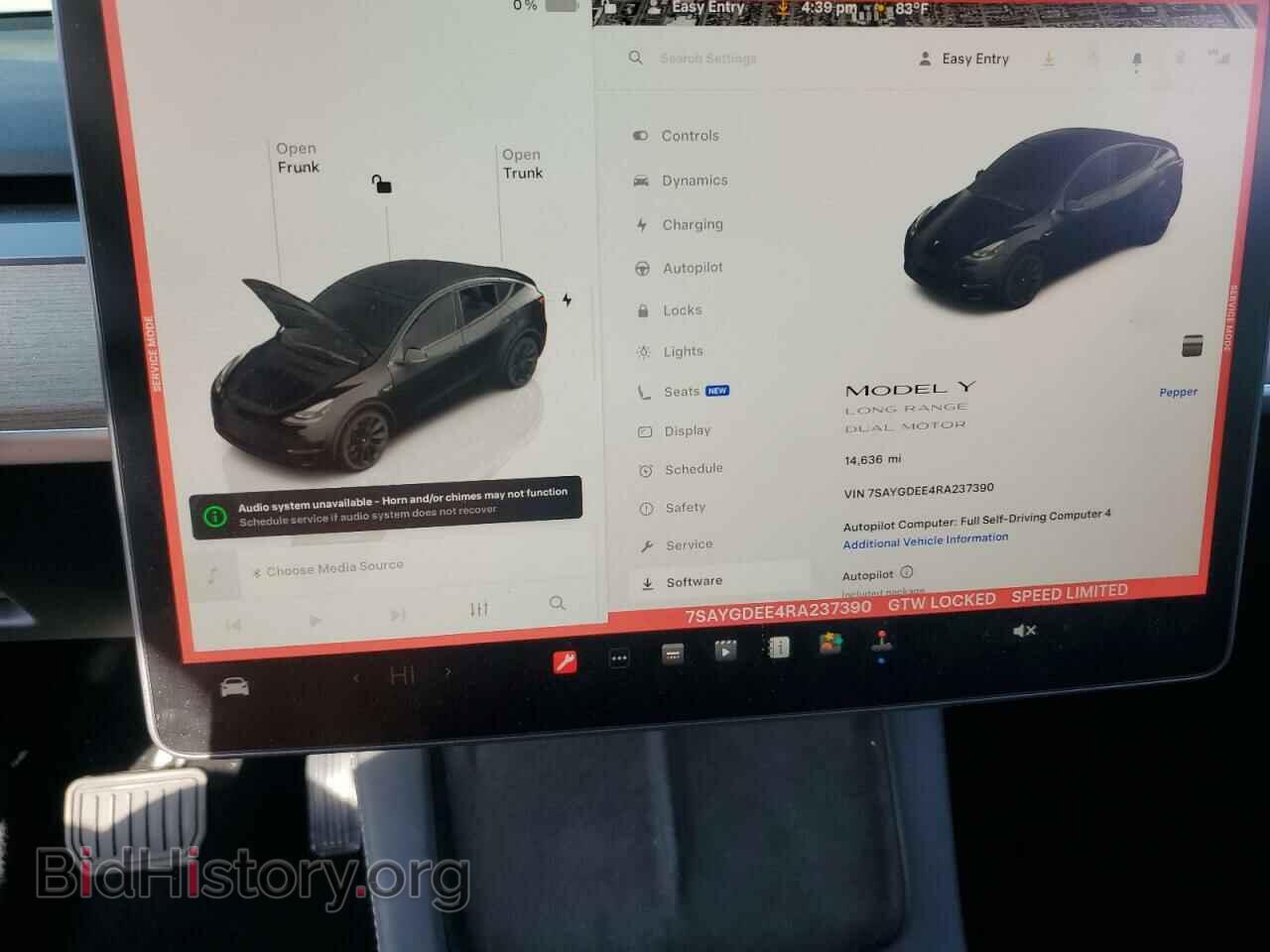 2024 TESLA MODEL Y - VIN: 7SAYGDEE4RA237390 - Фото 9