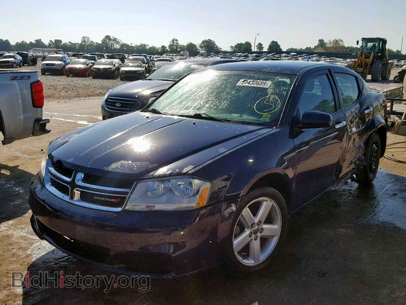 2013 DODGE AVENGER - VIN: 1C3CDZCB8DN680326 - Фото 2