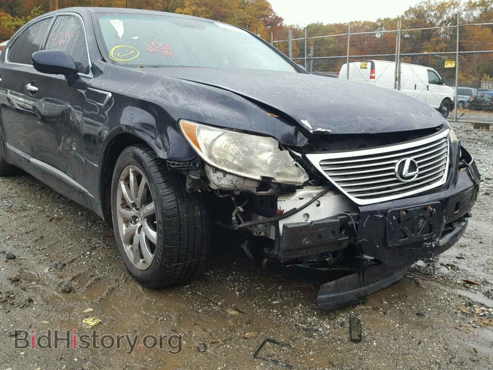 2007 LEXUS LS460 - VIN: JTHGL46F375004435 - Фото 9
