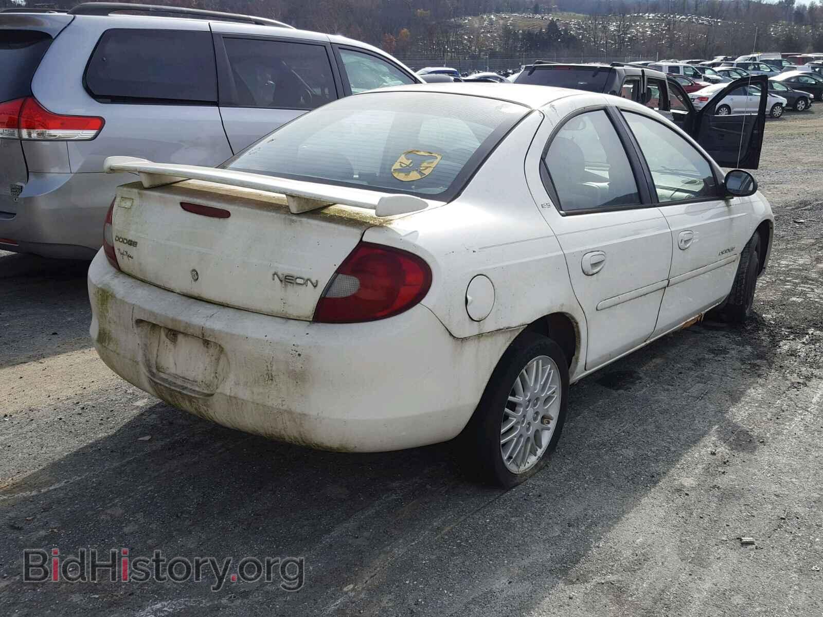2001 DODGE NEON - VIN: 1B3ES46C51D124995 - Фото 4