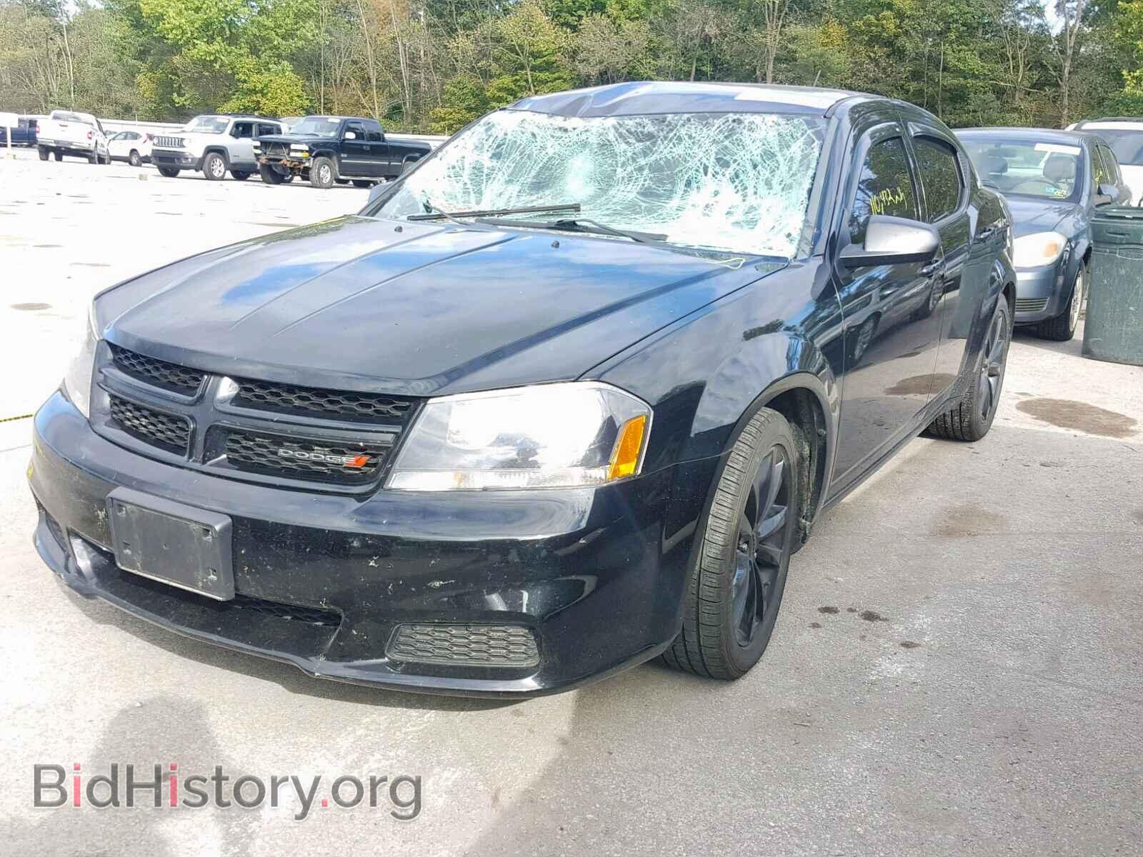 2013 DODGE AVENGER - VIN: 1C3CDZAG5DN760360 - Фото 2