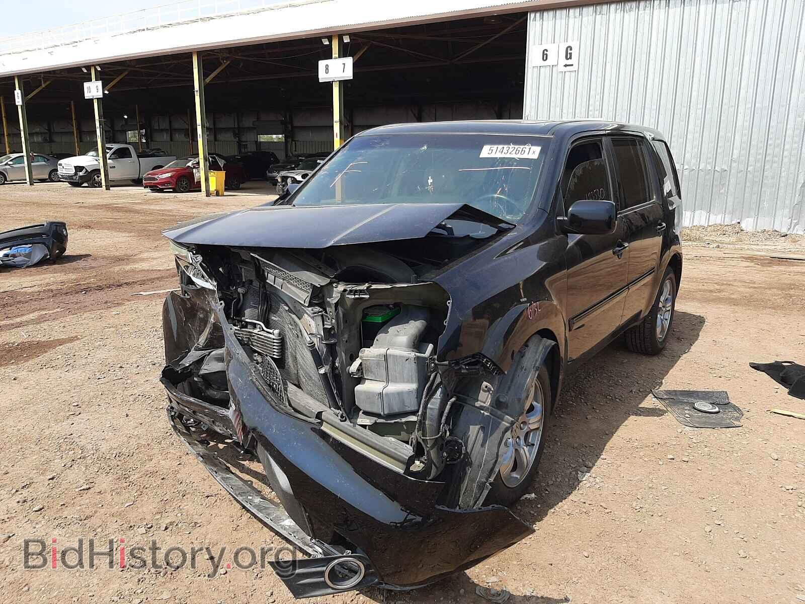2012 HONDA PILOT - VIN: 5FNYF4H51CB042952 - Фото 2