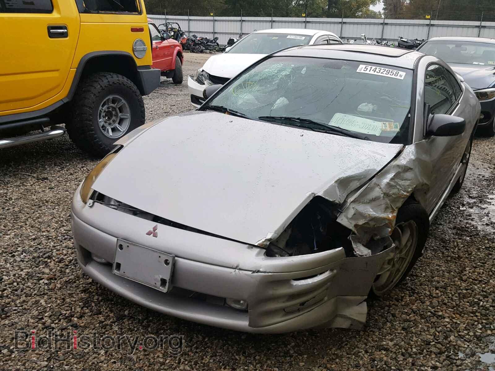 2001 MITSUBISHI ECLIPSE - VIN: 4A3AC54HX1E174944 - Фото 2