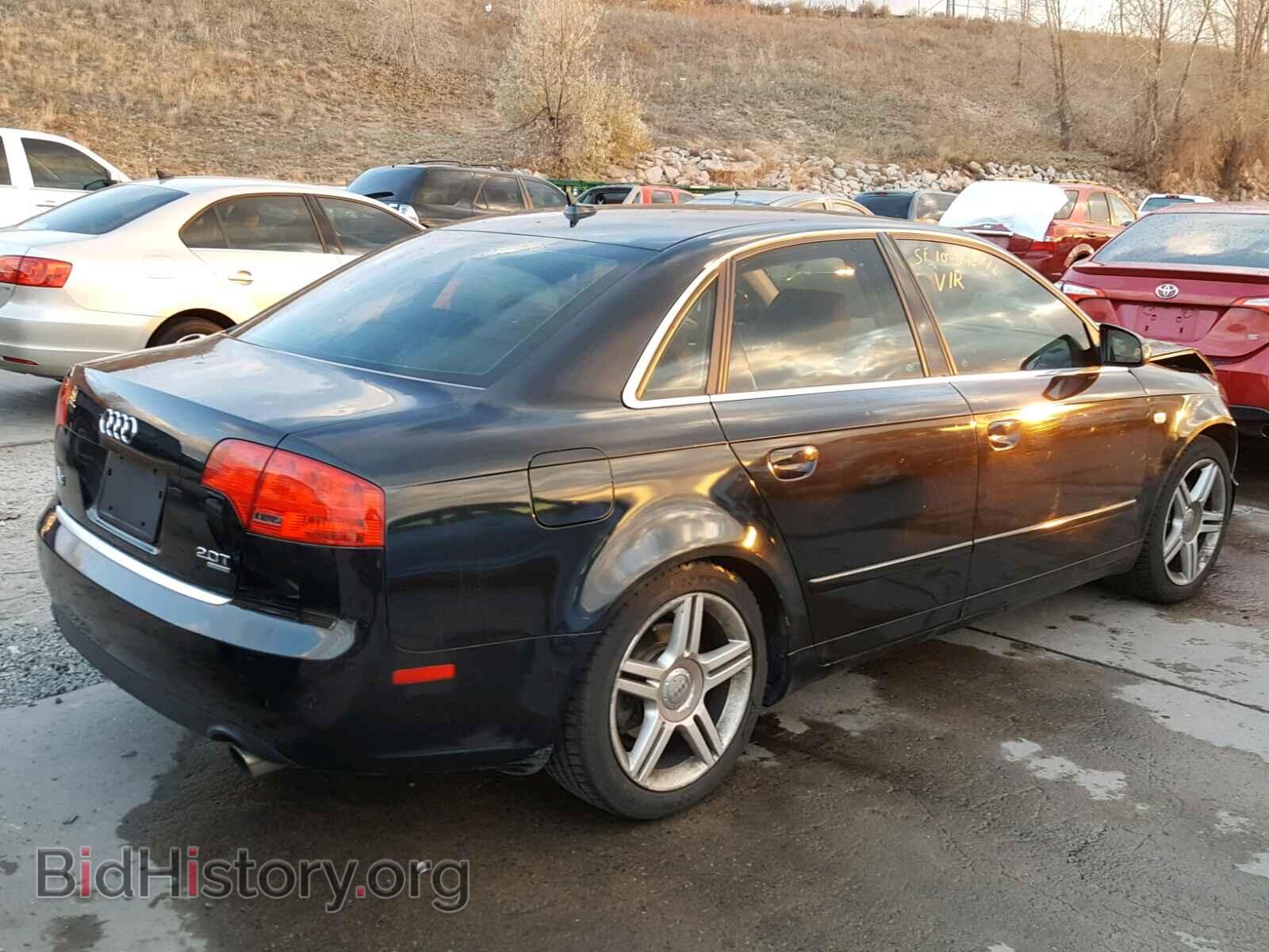 2007 AUDI A4 - VIN: WAUDF78E27A260913 - Фото 4