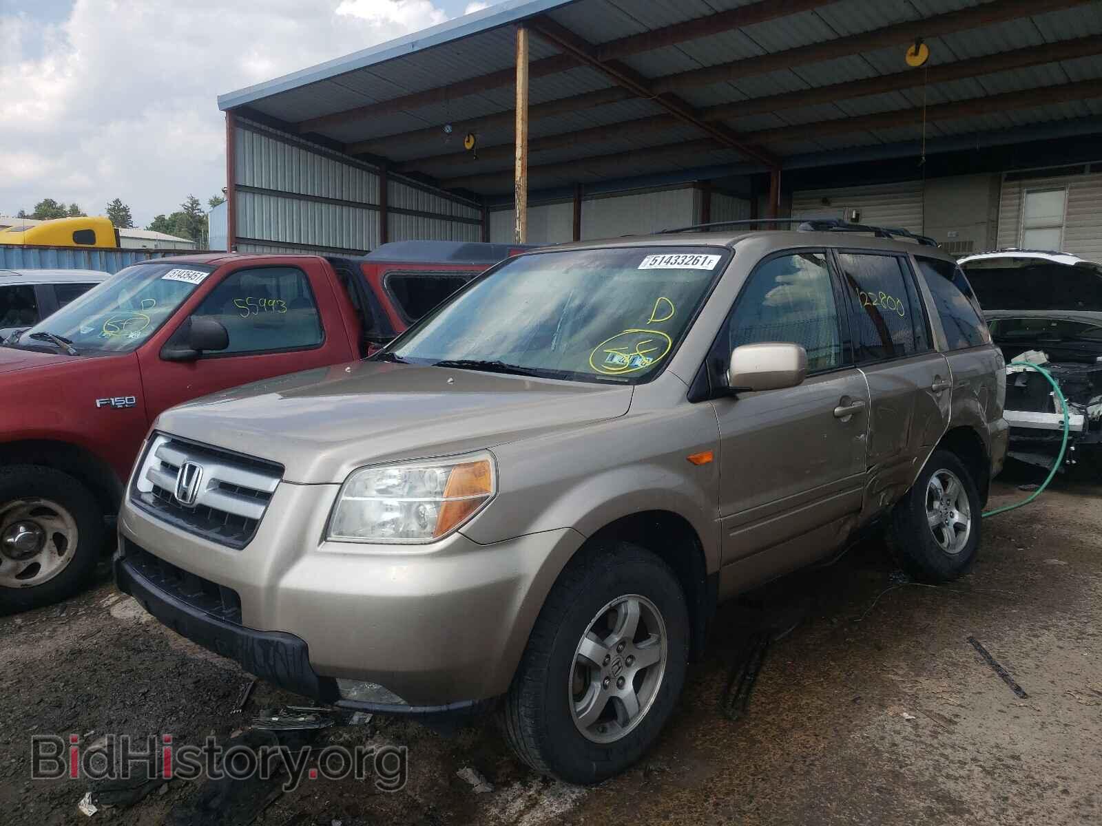 2007 HONDA PILOT - VIN: 5FNYF18767B026140 - Фото 2