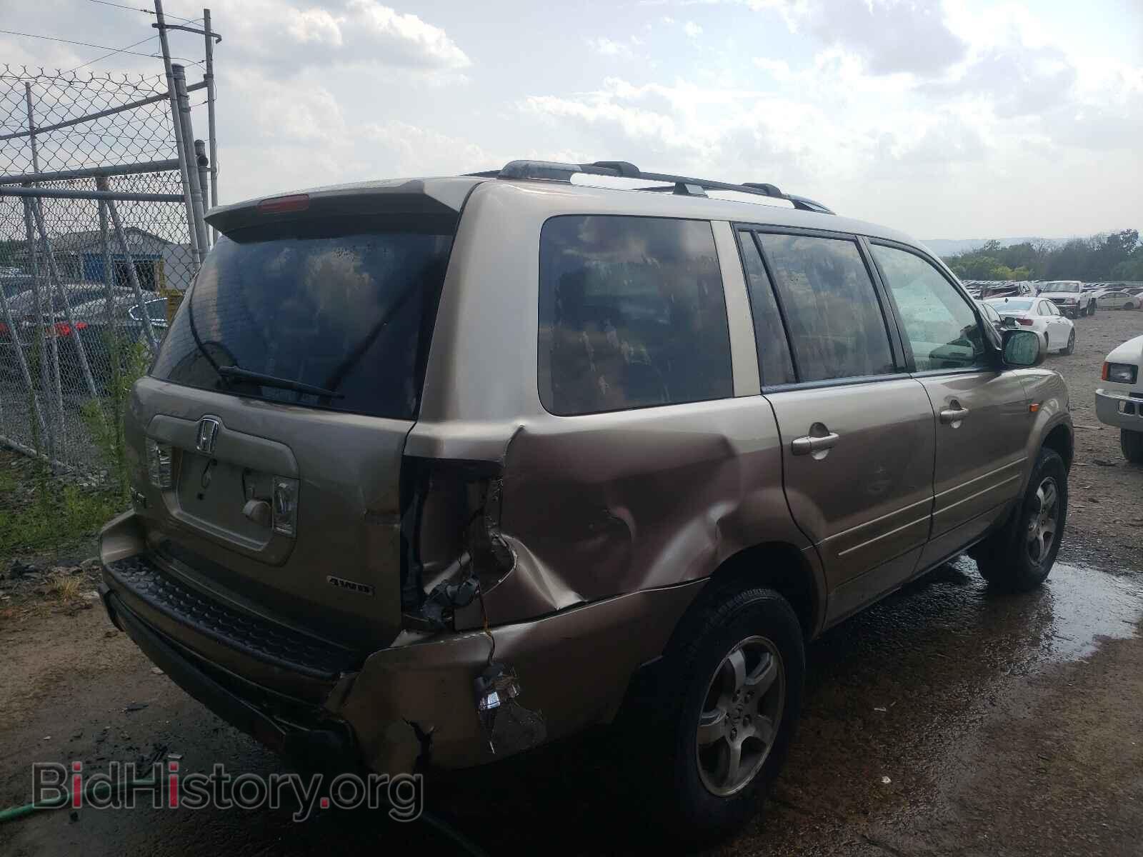 2007 HONDA PILOT - VIN: 5FNYF18767B026140 - Фото 4