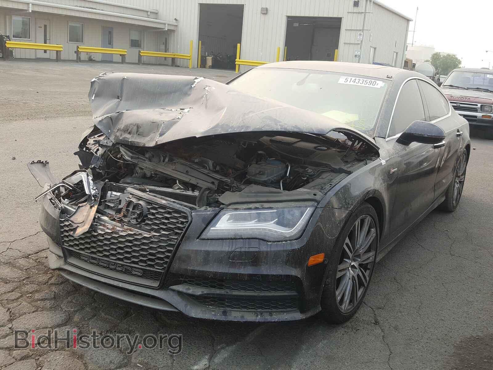 2012 AUDI A7 - VIN: WAU2GAFC4CN069693 - Фото 2