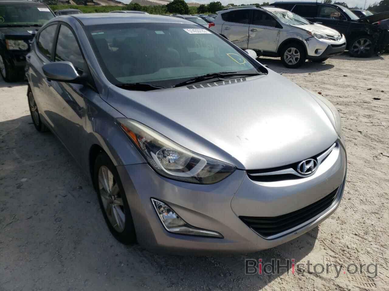 Photo 5NPDH4AE0GH753147 - HYUNDAI ELANTRA 2016