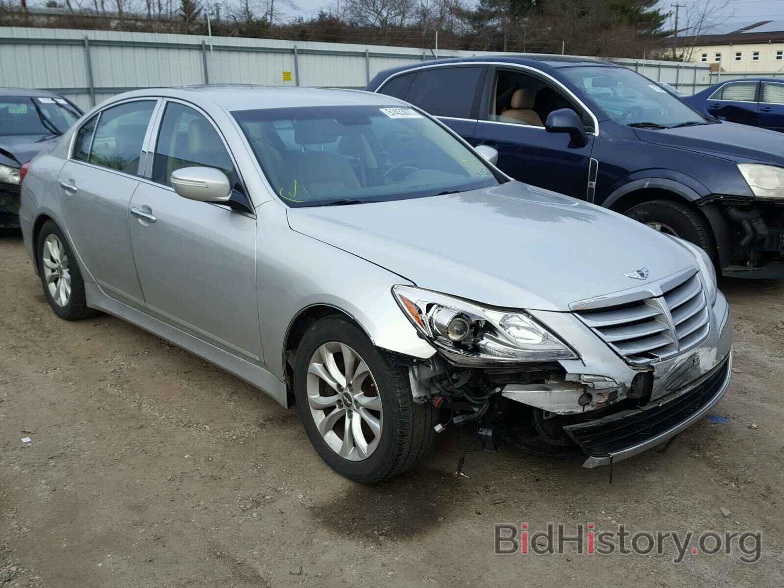 Photo KMHGC4DD4CU193417 - HYUNDAI GENESIS 2012