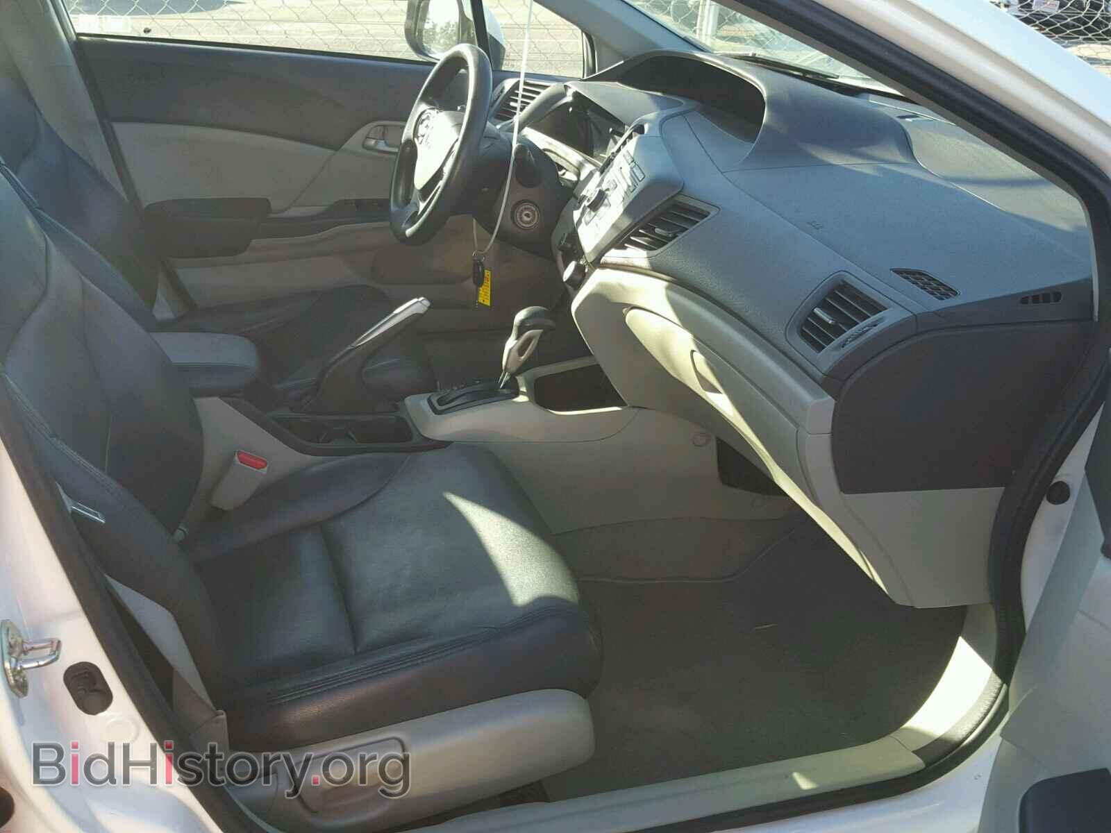 2012 HONDA CIVIC - VIN: 19XFB5F56CE002111 - Фото 5