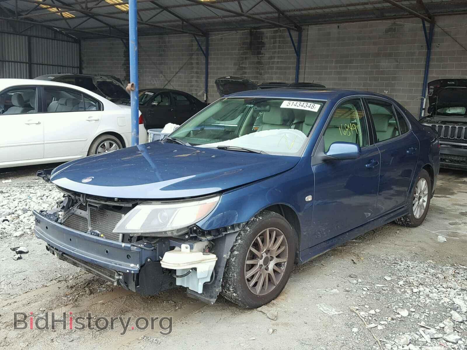 2008 SAAB 9 3 - VIN: YS3FB49Y581112313 - Фото 2