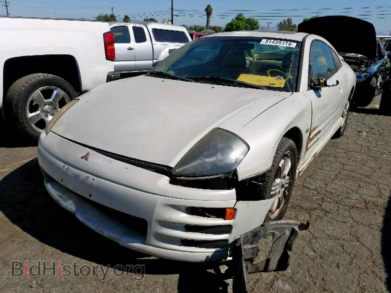 2001 MITSUBISHI ECLIPSE - VIN: 4A3AC84H01E113524 - Фото 2