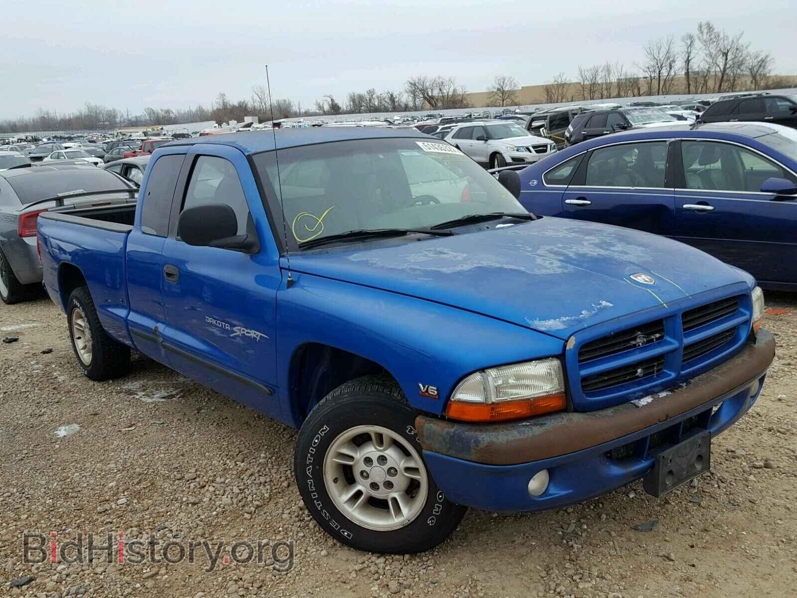Фотография 1B7GL22X9WS683972 - DODGE DAKOTA 1998