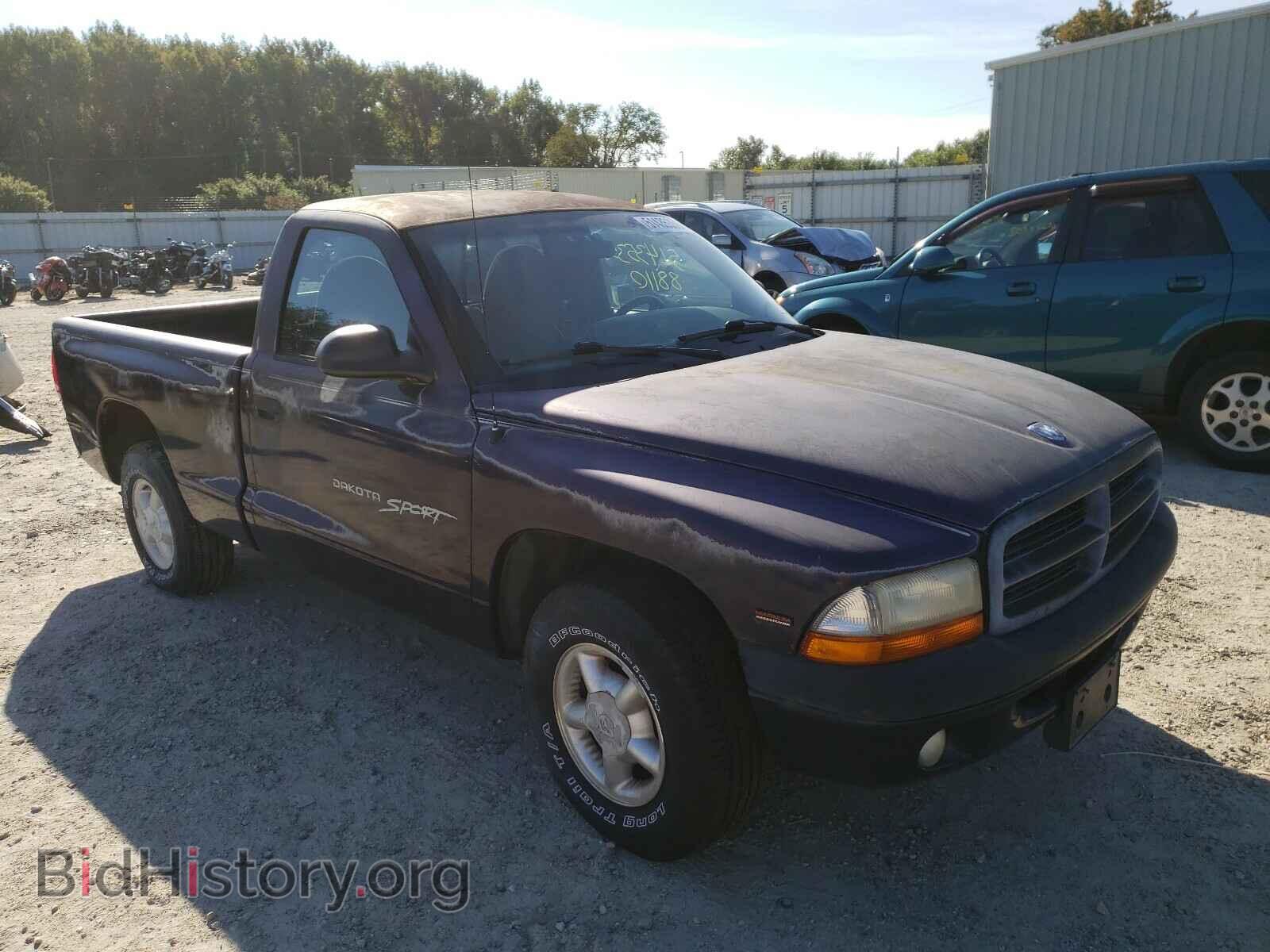 Фотография 1B7FL26P2WS643173 - DODGE DAKOTA 1998