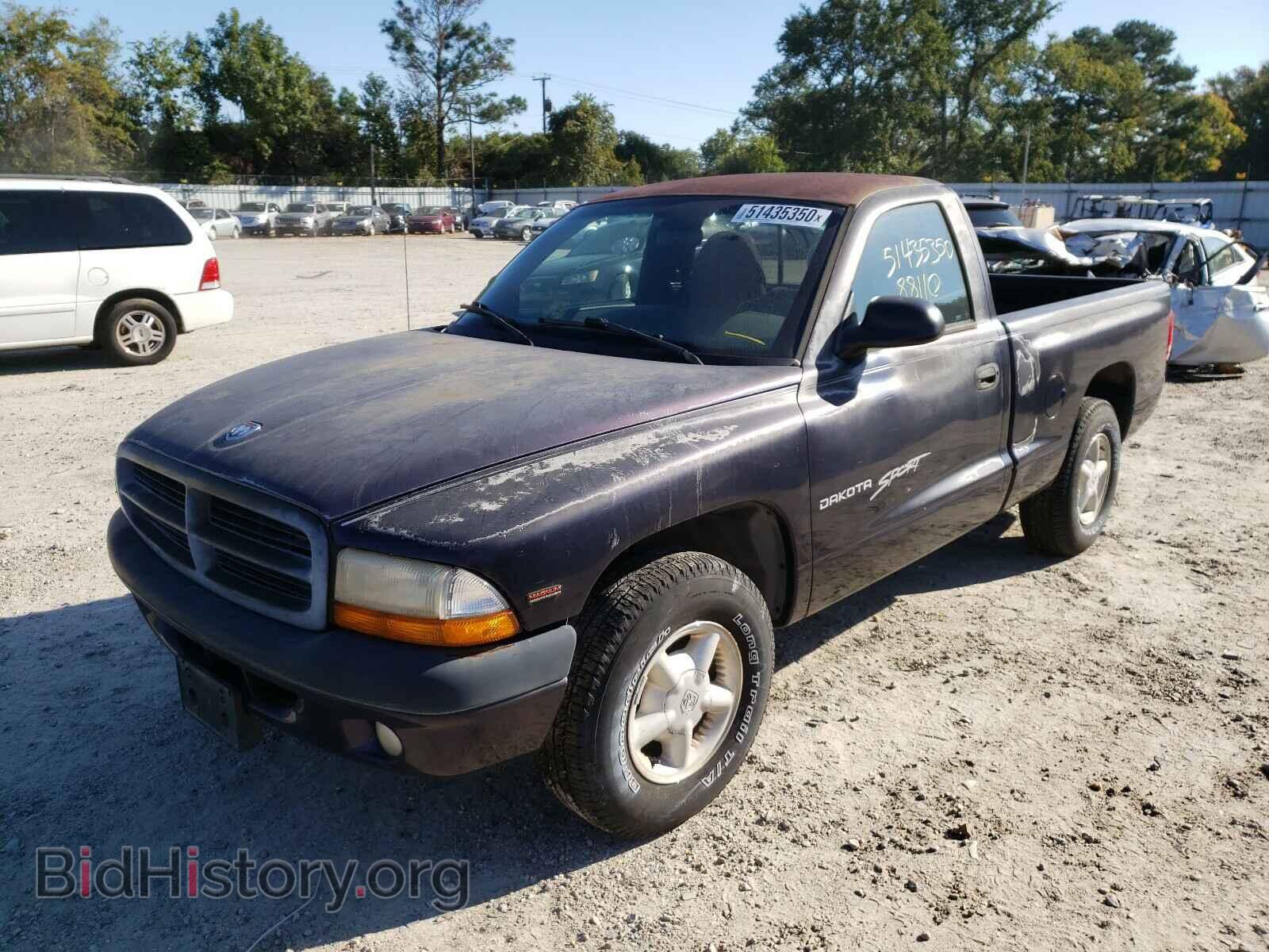 1998 DODGE DAKOTA - VIN: 1B7FL26P2WS643173 - Фото 2
