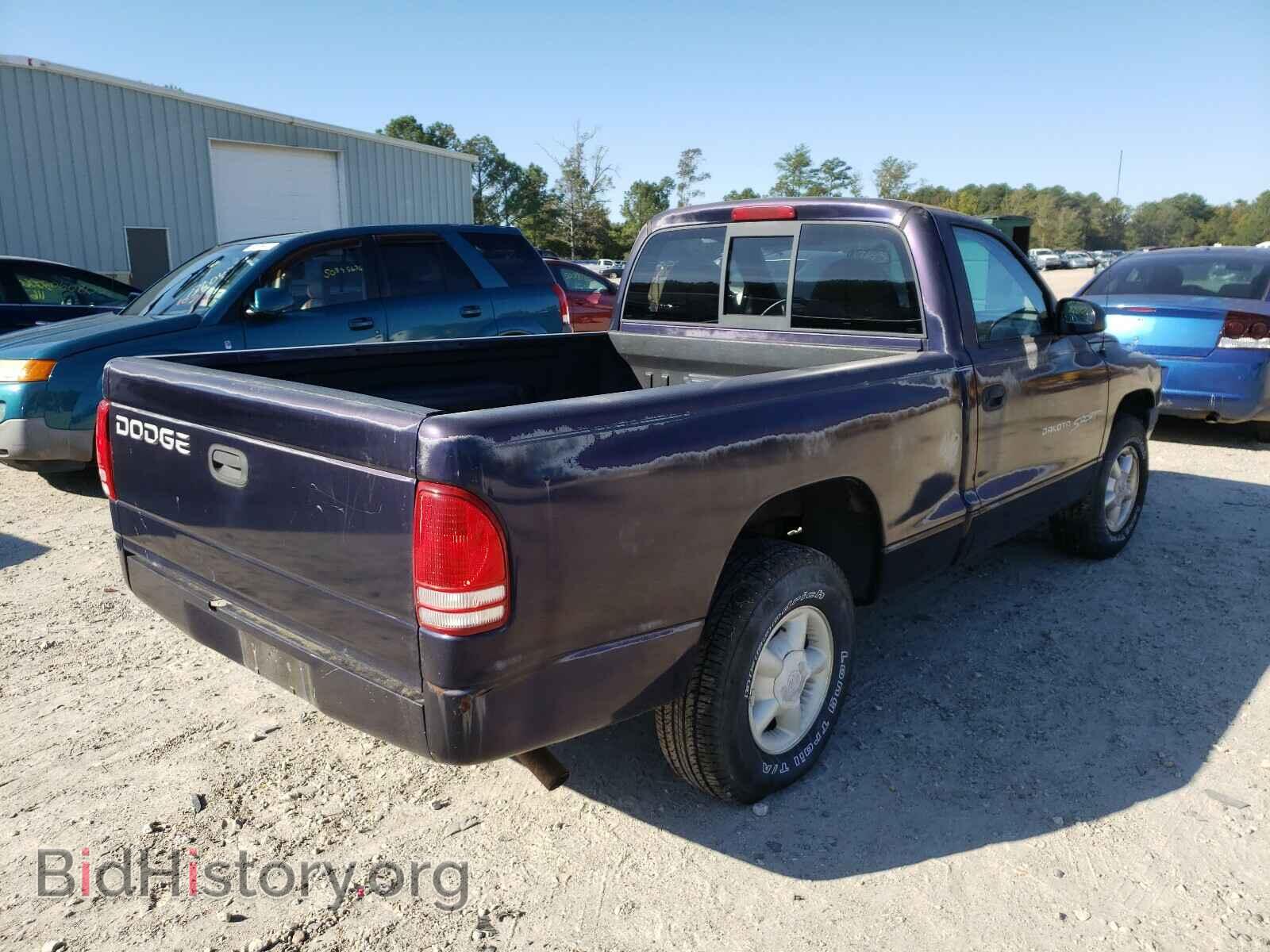 1998 DODGE DAKOTA - VIN: 1B7FL26P2WS643173 - Фото 4