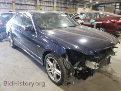 2012 Mercedes-Benz E-CLASS E 350, синий — VIN WDDHF5KB7CA587976, Copart