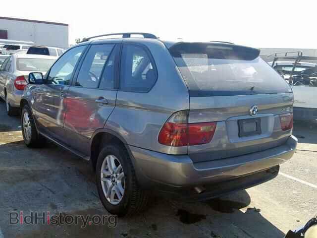 2005 BMW X5 - VIN: 5UXFA13565LY04778 - Фото 3