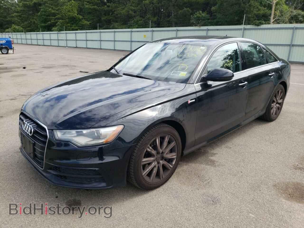 2012 AUDI A6 - VIN: WAUHGAFC3CN166328 - Фото 2