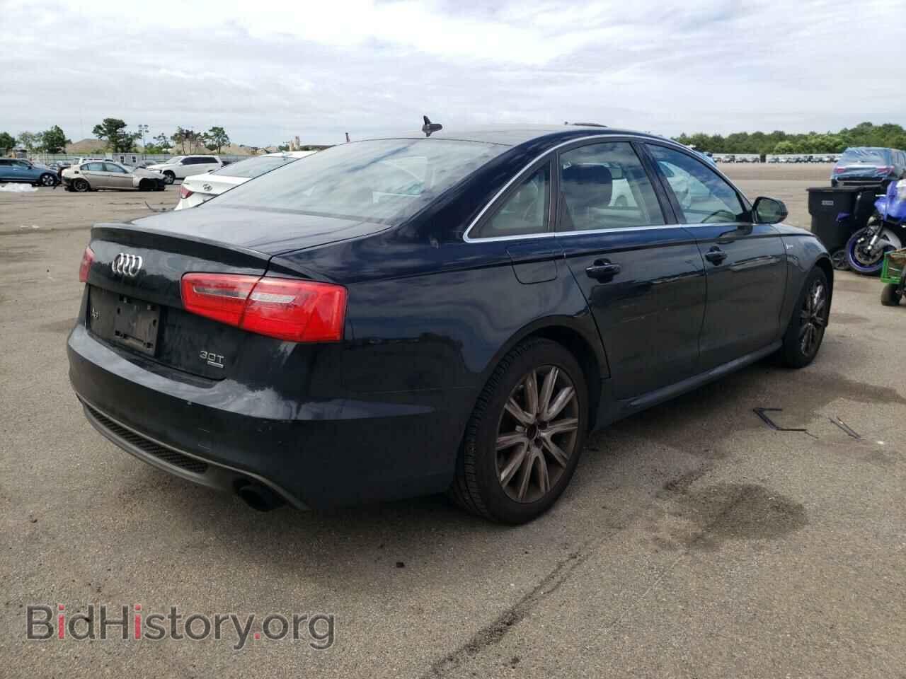 2012 AUDI A6 - VIN: WAUHGAFC3CN166328 - Фото 4