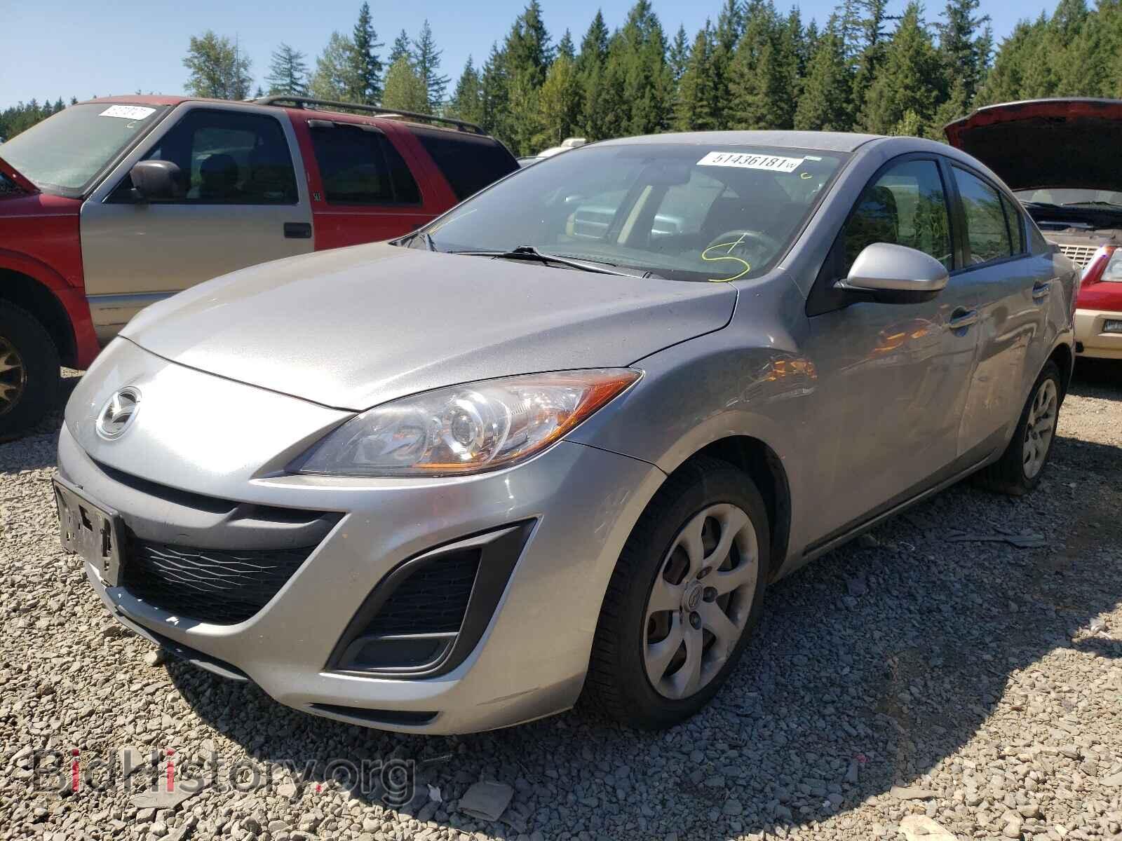 2011 MAZDA 3 - VIN: JM1BL1UG3B1460697 - Фото 2