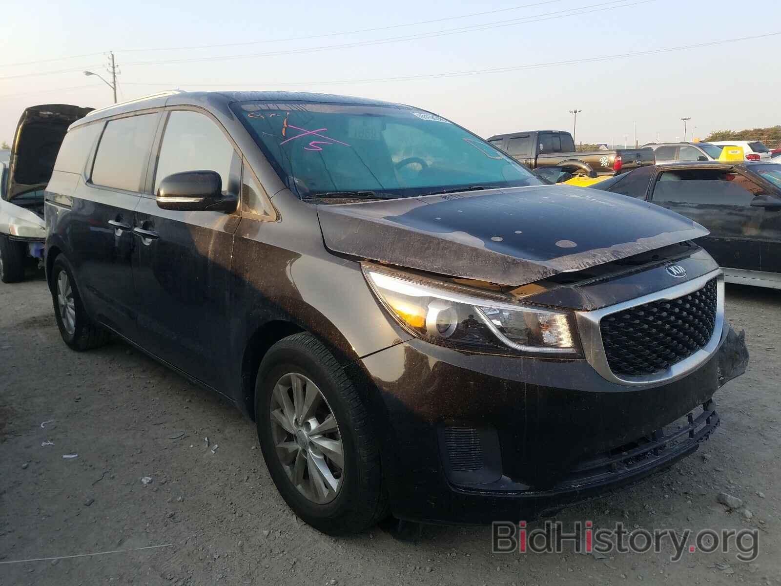 Фотография KNDMB5C12G6094676 - KIA SEDONA 2016