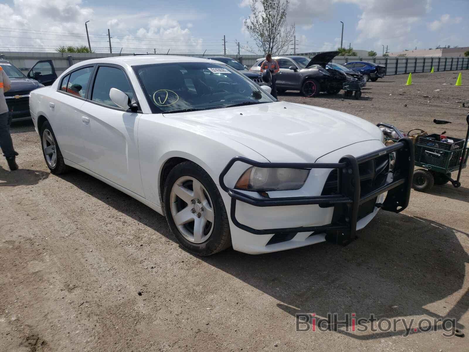 Photo 2C3CDXAT5CH237204 - DODGE CHARGER 2012
