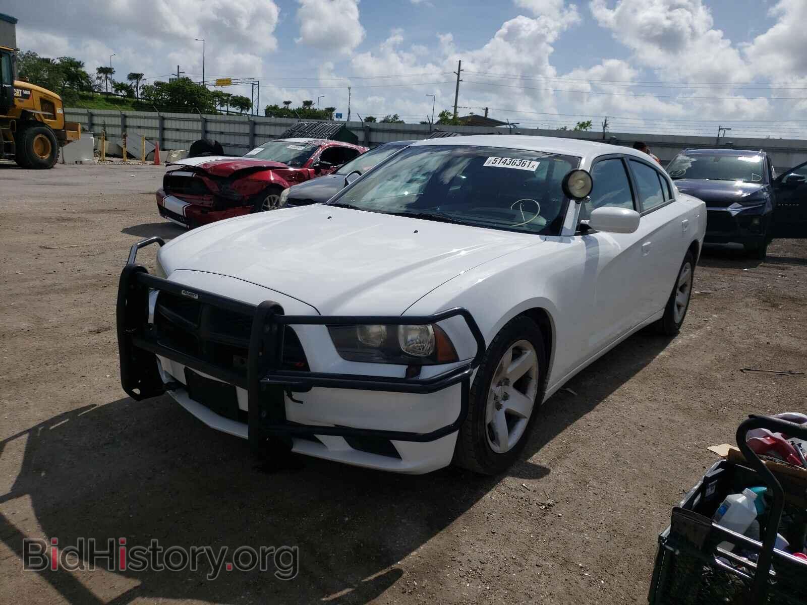 2012 DODGE CHARGER - VIN: 2C3CDXAT5CH237204 - Фото 2