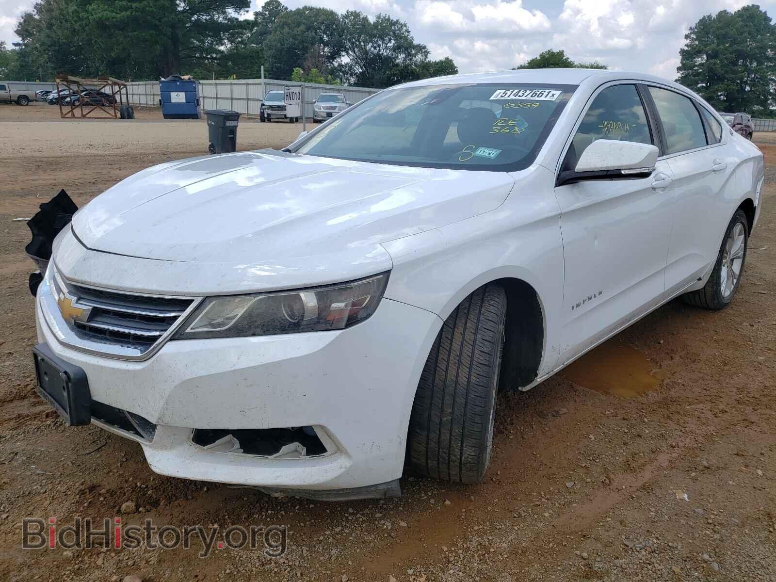 2014 CHEVROLET IMPALA - VIN: 2G1125S35E9166359 - Фото 2